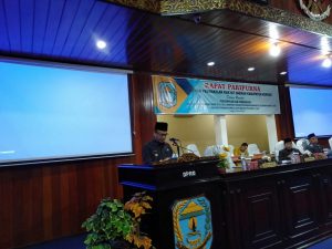 Bupati Adirozal Sampaikan Tanggapan Eksekutif Pada Paripurna Dewan
