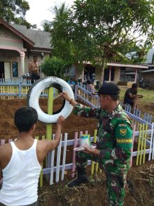 Babinsa Sertu Tugiyanto, Ajak Warga Jadikan Pekarangan Untuk Apotik Hidup