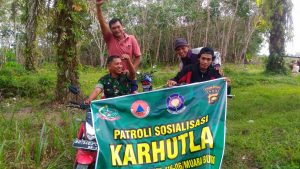 Cegah Karhutla, Babinsa Koramil 06/Muara Bungo Gencar Patroli