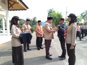 Bupati Bungo, Lepas 50 Kontingen Pramuka TLTD ke Kerinci
