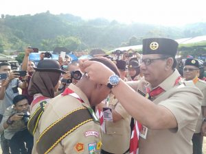 Asisten I Setda Kerinci Dampingi Sekda Provinsi M.Dianto Membuka TLTD IV