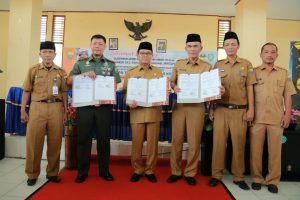 Korem 042/Gapu Jalin Kerjasama Perluasan Akses dan Mutu Pendidikan dengan Pemda Provinsi Jambi