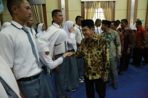 Wako AJB Lepas Calon Anggota Paskibraka Ketingkat Nasional dan Provinsi