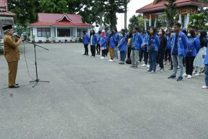 Wabup Ami Taher, Sambut Mahasiswa Kukerta ISI Padang Panjang
