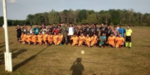 Babinsa Sertu Tugiyanto & Karang Taruna, Gelar Turnamen Sepak Bola