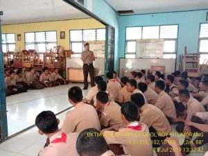 Polsek Rimbo Bujang, Ajak Saka Bhayangkara Perangi Narkoba