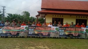 Cegah Karhutla, Koramil 05/Muara Tebo Perkuat Patroli Karhutla