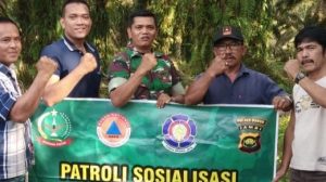 Patroli Karhutla, Terus Dilaksanakan Oleh Jajaran Koramil 06/Muara Bungo