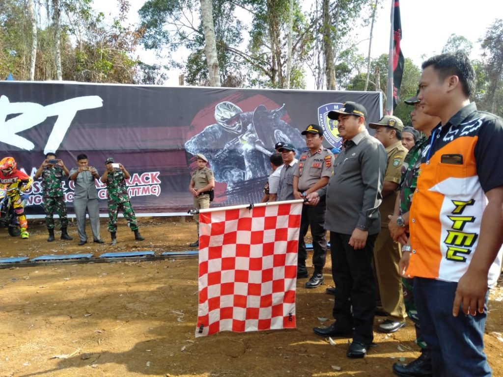 Bupati Bungo, Buka Event Motor Cross dan Grass Track Bupati Cup Sumatera Open