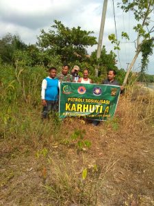 Cegah Karhutla, Koramil 06/Muara Bungo Terus Patroli