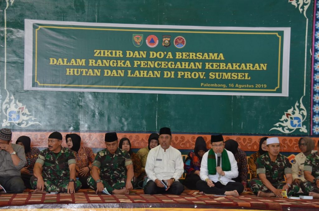 Pangdam II/Sriwijaya, Intruksikan Jajarannya Sholat Minta Hujan