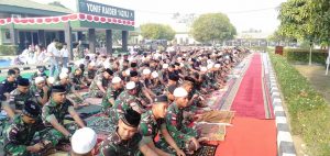 Yonif Raider 142/KJ Gelar Shalat Minta Hujan di Mayonif