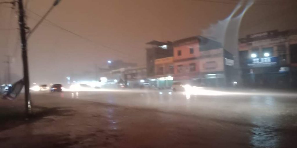 Wilayah Bungo Kembali Diguyur Hujan Deras
