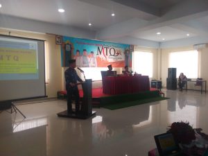 Bupati Adirozal Buka Pelatihan Dewan Hakim MTQ