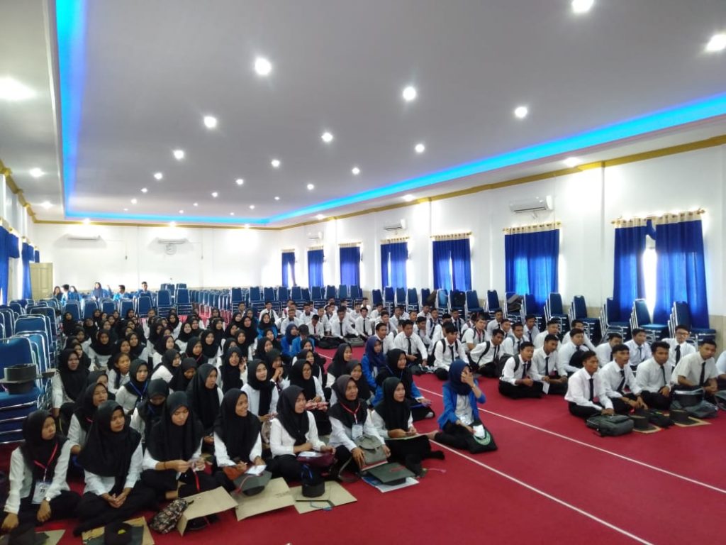 216 Maba STIA Setih setio, mengikuti PKKMB Tahun 2019