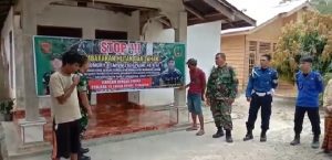 Babinsa Sersa Afrian, Kembali Gelar Patroli Karhutla