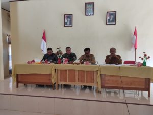 Babinsa Sertu Misnadi , Hadiri Pembentukan Panitia Pemilihan BPD