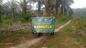 Babinsa Koramil 06/Muara Bungo Kabali Gelar Patroli Cegah Karhutla