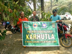 Serka Syafirman, Gelar Patroli Cegah Karhutla