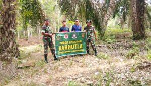 Babinsa Koramil 06/Muara Bungo Kembali Gelar Patroli Karhutla