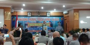 Irjen Pol Muchlis AS, Buka Rakernis Manajemen Kehumasan Polda Jambi