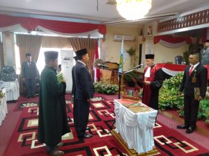 Pimpinan DPRD Kota Sungai Penuh Dilantik