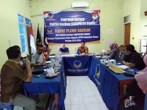 Partai Nasdem Bungo Buka Penjaringan Calon Bupati