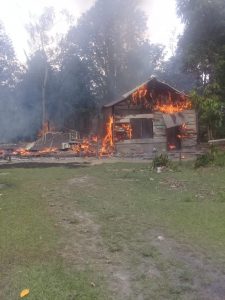 Ditinggal Kerja, Tiga Rumah di Bungo Ludes Terbakar