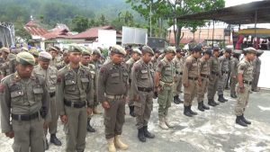 Amankan Pilkades, Satpol PP Sungai Penuh Turunkan Personil Ke TPS