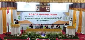 DPRD Bungo Sukses Gelar Rapat Paripurna HUT Kabupaten Ke 54
