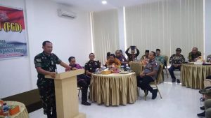 Hadiri Acara Focus Group Discussion, Ini Kata Dandim 0416/Bungo Tebo