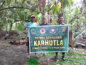 Babinsa Koramil 06/Muara Bungo Gelar Patroli Karhutla