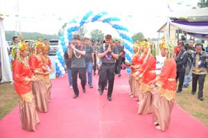 Bupati Tebo Hadiri Peresmian Desa Sadar Jamsos