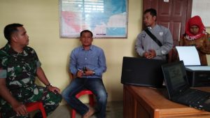Babinsa Koptu Suhaili, Gelar Komsos di Kantor Desa
