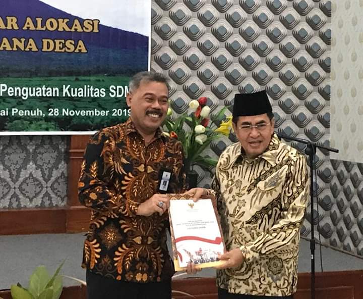 Terima DIPA Tahun 2020, Wako Harap Pelaksanaan Transparan dan Akuntabel