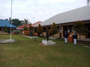 Serka Pracoyo Jadi Pembina Upacara di SMAN 3 Tebo