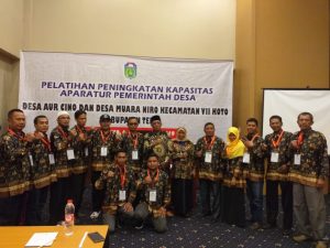 Tingkatkan Kinerja, Pemdes Aurcino Gelar Pelatihan