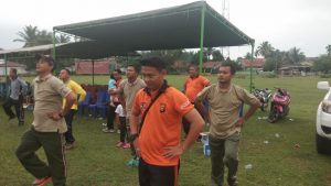 Koramil 416- 03/Sungai Bengkal Olahraga Bersama