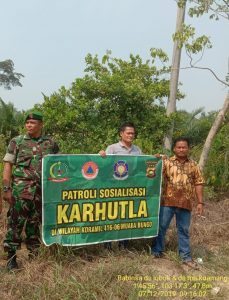 Serda Mursalin Kembali Gelar Patroli Karhutla Bersama Warga