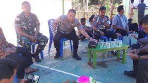 Babinsa Koramil 02/Tanah Tumbuh Gelar Komsos
