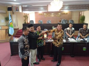 DPRD Kota Sungai Penuh Terima Kunjungan DPRD Dharmasraya