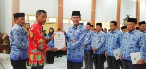 Wabup Apri, Serahkan DPA Tahun Anggaran 2020