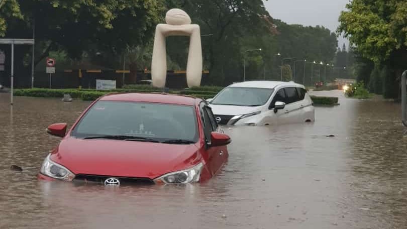 Diguyur Hujan, Perumahan di Bekasi Terendam Banjir