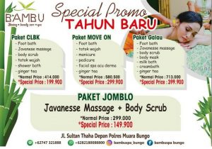Capek Setelah Bekerja, Bambu Spa Muara Bungo Solusinya