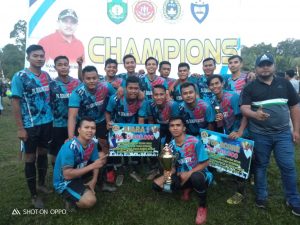 Demang Ketet FC, Juara Satu Sepak Bola Bupati Cup di Rantau Keloyang