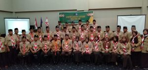 Bupati Hamas Buka Rakercab Pramuka Bungo