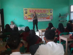 Tim Ops Bina Waspada Tebo Datangi Sekolah Antisipasi Terorisme
