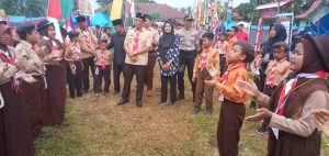 Pesan Camat dan Kapolsek di Pramuka Gabungan VII Koto