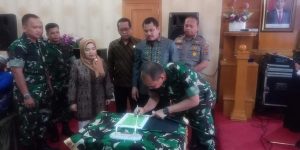 Bupati Bungo, Buka TMMD ke-107 Kodim 0416 Bute