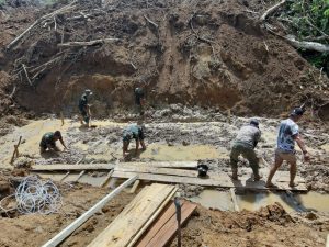 Satgas TMMD, Genjot Pembangunan Box Culvert Kedua